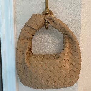 Urban Expressions Tan Woven Mini Bag